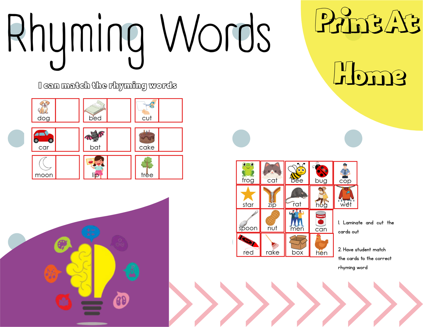 Rhyming Words (Instant Download)